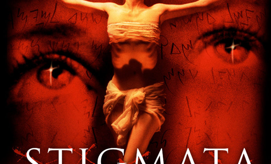 Poster for the movie "Stigmata"