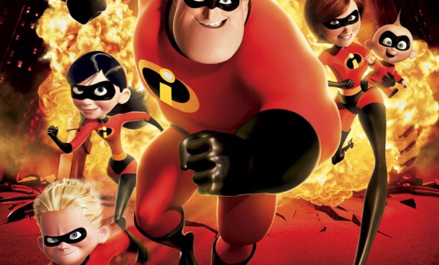 Poster for the movie "The Incredibles"