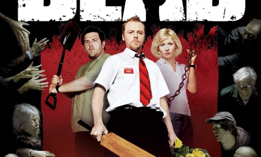 Poster for the movie "Shaun of the Dead"