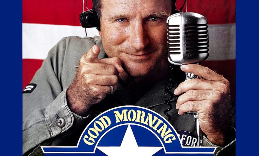 Poster for the movie "Good Morning, Vietnam"