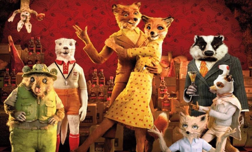 Poster for the movie "Fantastic Mr. Fox"