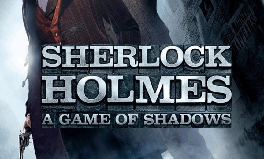 Poster for the movie "Sherlock Holmes: A Game of Shadows"