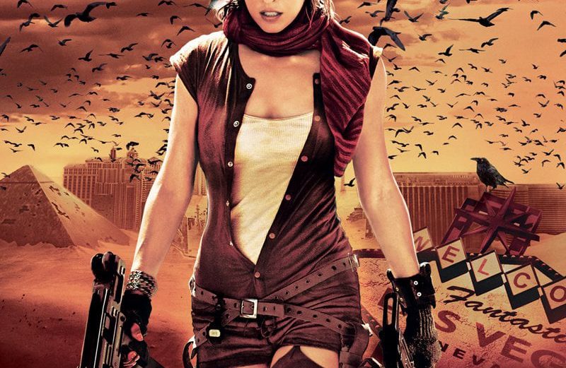 Poster for the movie "Resident Evil: Extinction"