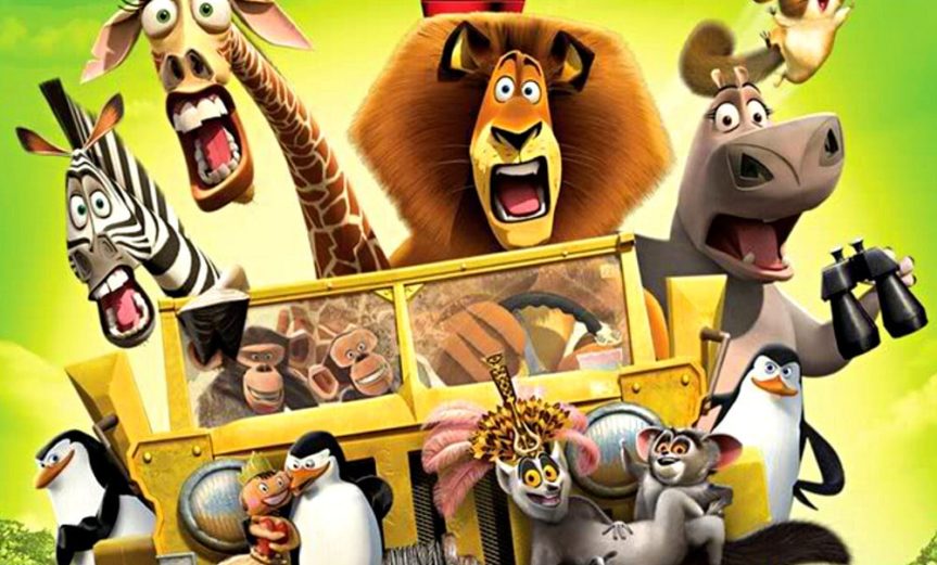 Poster for the movie "Madagascar: Escape 2 Africa"