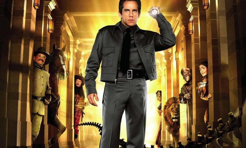 Poster for the movie "Night at the Museum"