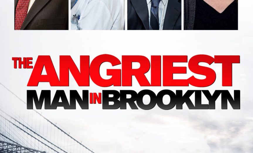 Poster for the movie "The Angriest Man in Brooklyn"