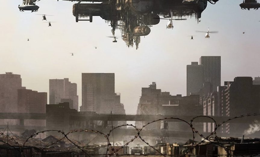 Poster for the movie "District 9"