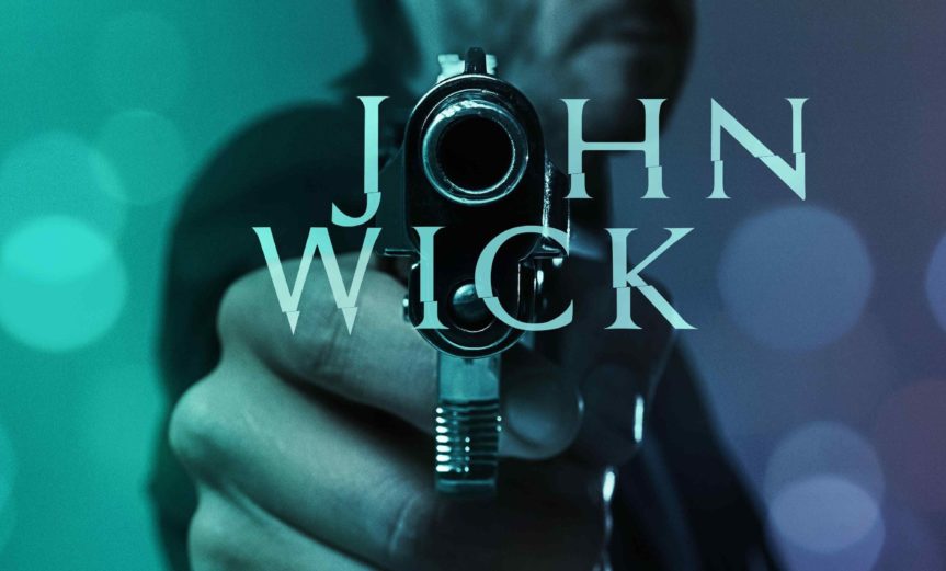 Poster for the movie "John Wick"