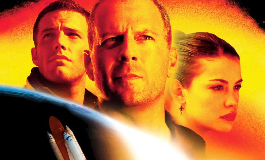 Poster for the movie "Armageddon"