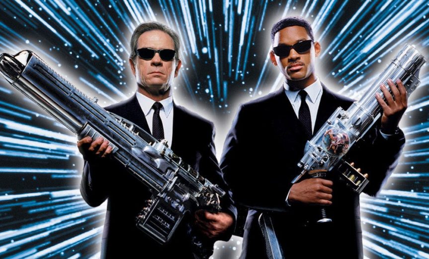 Poster for the movie "Men in Black"