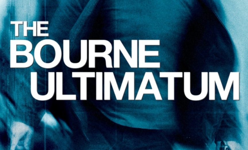 Poster for the movie "The Bourne Ultimatum"