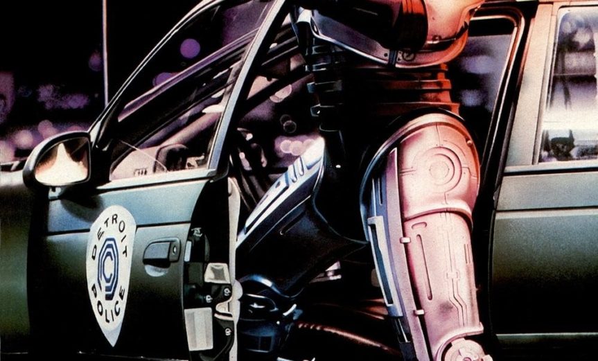 Poster for the movie "RoboCop"