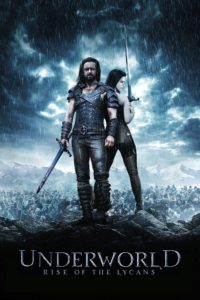 Poster for the movie "Underworld: Rise of the Lycans"