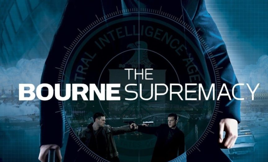 Poster for the movie "The Bourne Supremacy"