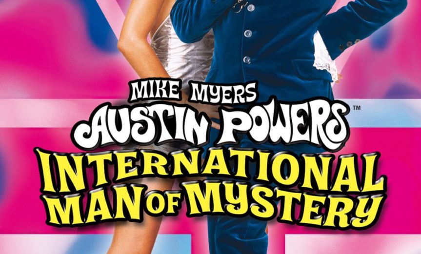 Poster for the movie "Austin Powers: International Man of Mystery"