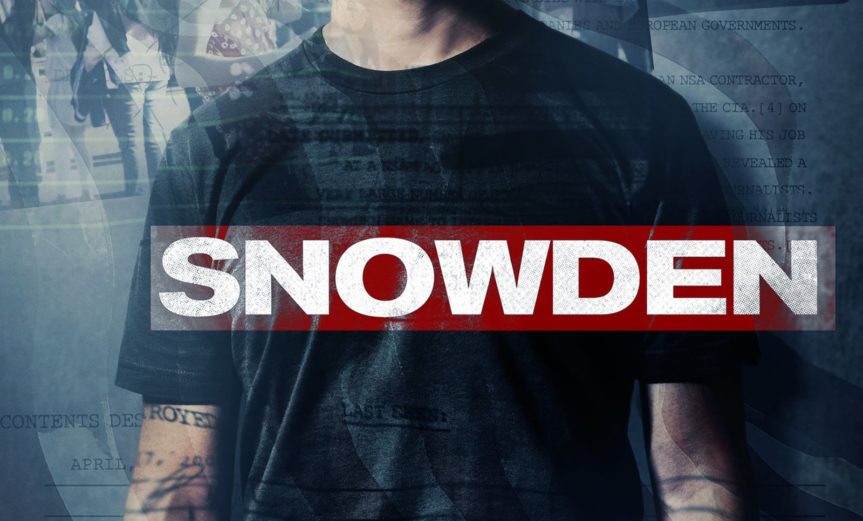 Poster for the movie "Snowden"