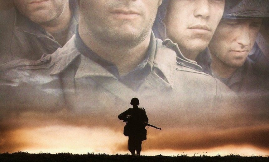 Poster for the movie "Saving Private Ryan"