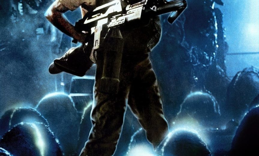 Poster for the movie "Aliens"