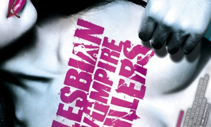 Poster for the movie "Lesbian Vampire Killers"