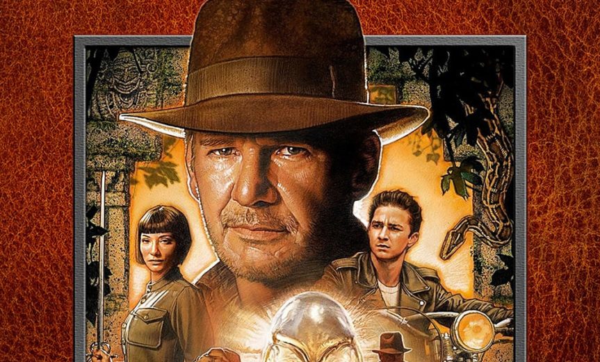 Poster for the movie "Indiana Jones and the Kingdom of the Crystal Skull"
