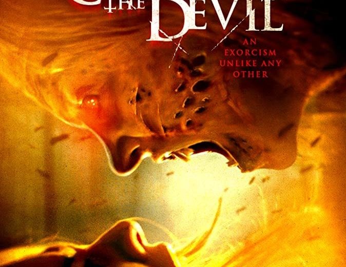 Poster for the movie "Along Came the Devil"