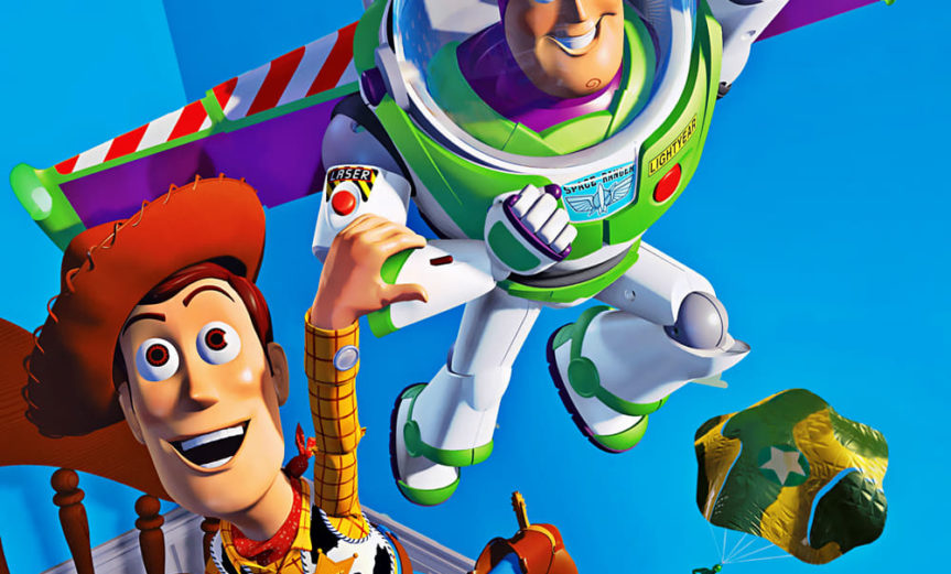 Poster for the movie "Toy Story"