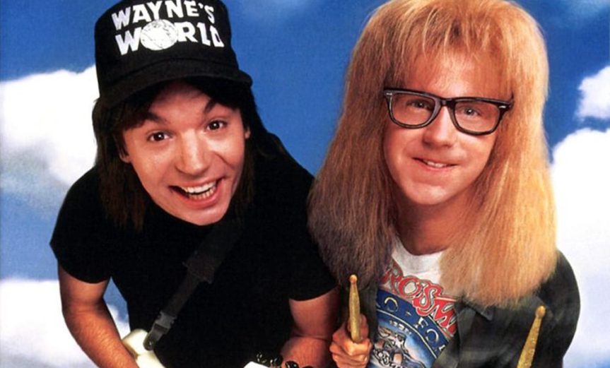 Poster for the movie "Wayne's World"