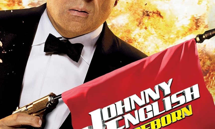 Poster for the movie "Johnny English Reborn"