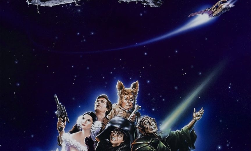 Poster for the movie "Spaceballs"