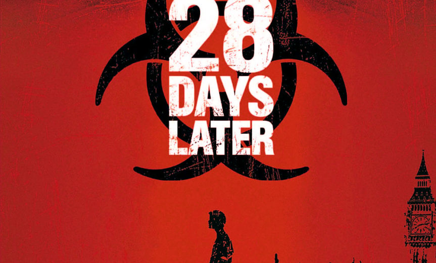 Poster for the movie "28 Days Later"