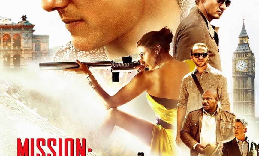 Poster for the movie "Mission: Impossible - Rogue Nation"