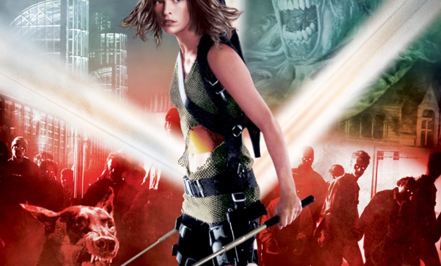 Poster for the movie "Resident Evil: Apocalypse"