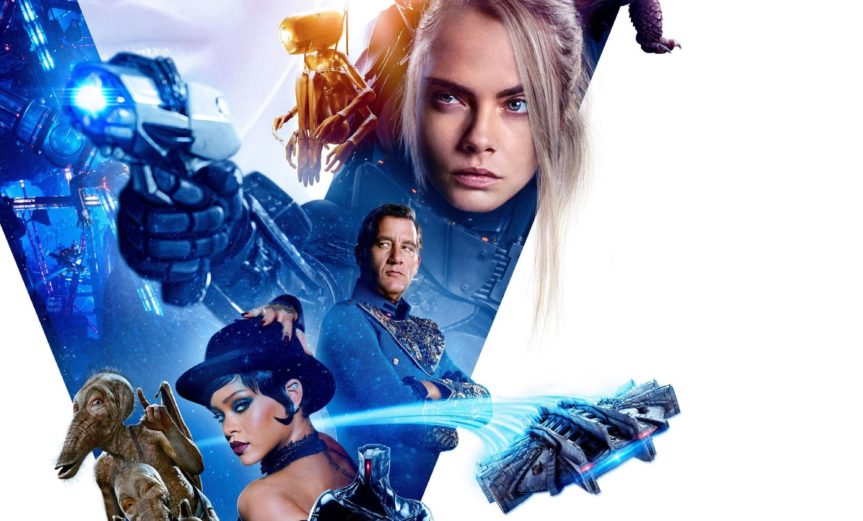 Poster for the movie "Valerian and the City of a Thousand Planets"