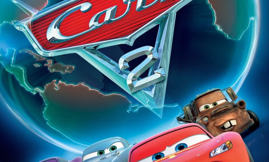 Poster for the movie "Cars 2"