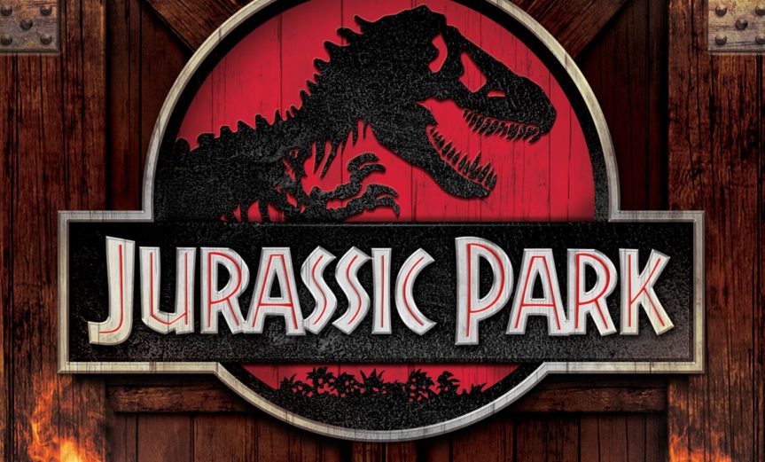 Poster for the movie "Jurassic Park"