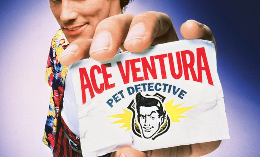 Poster for the movie "Ace Ventura: Pet Detective"