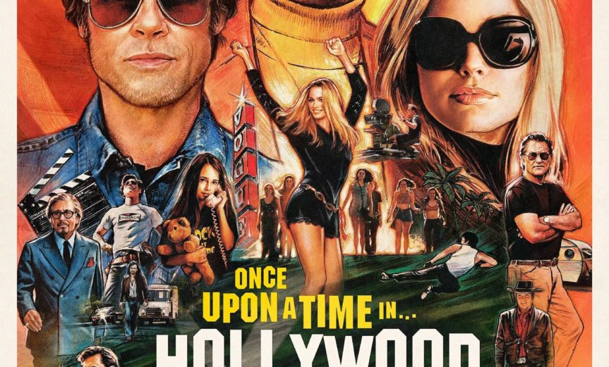 Poster for the movie "Once Upon a Time… in Hollywood"