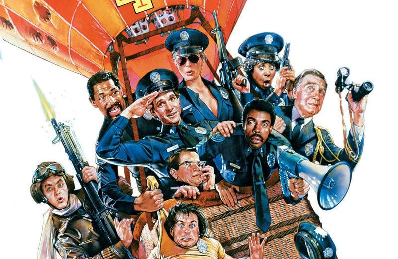 Poster for the movie "Police Academy 4: Citizens on Patrol"