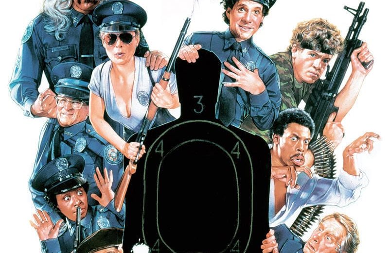 Poster for the movie "Police Academy 3: Back in Training"