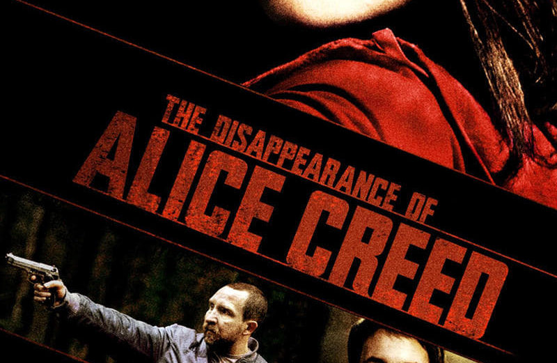 Poster for the movie "The Disappearance of Alice Creed"