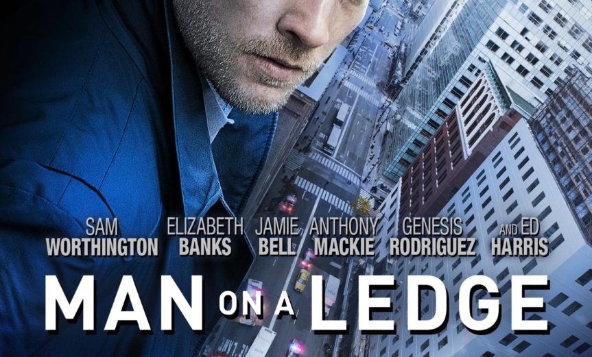 Poster for the movie "Man on a Ledge"