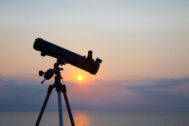 Telescope & Sunset