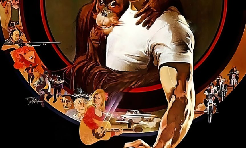 Poster for the movie "Every Which Way but Loose"